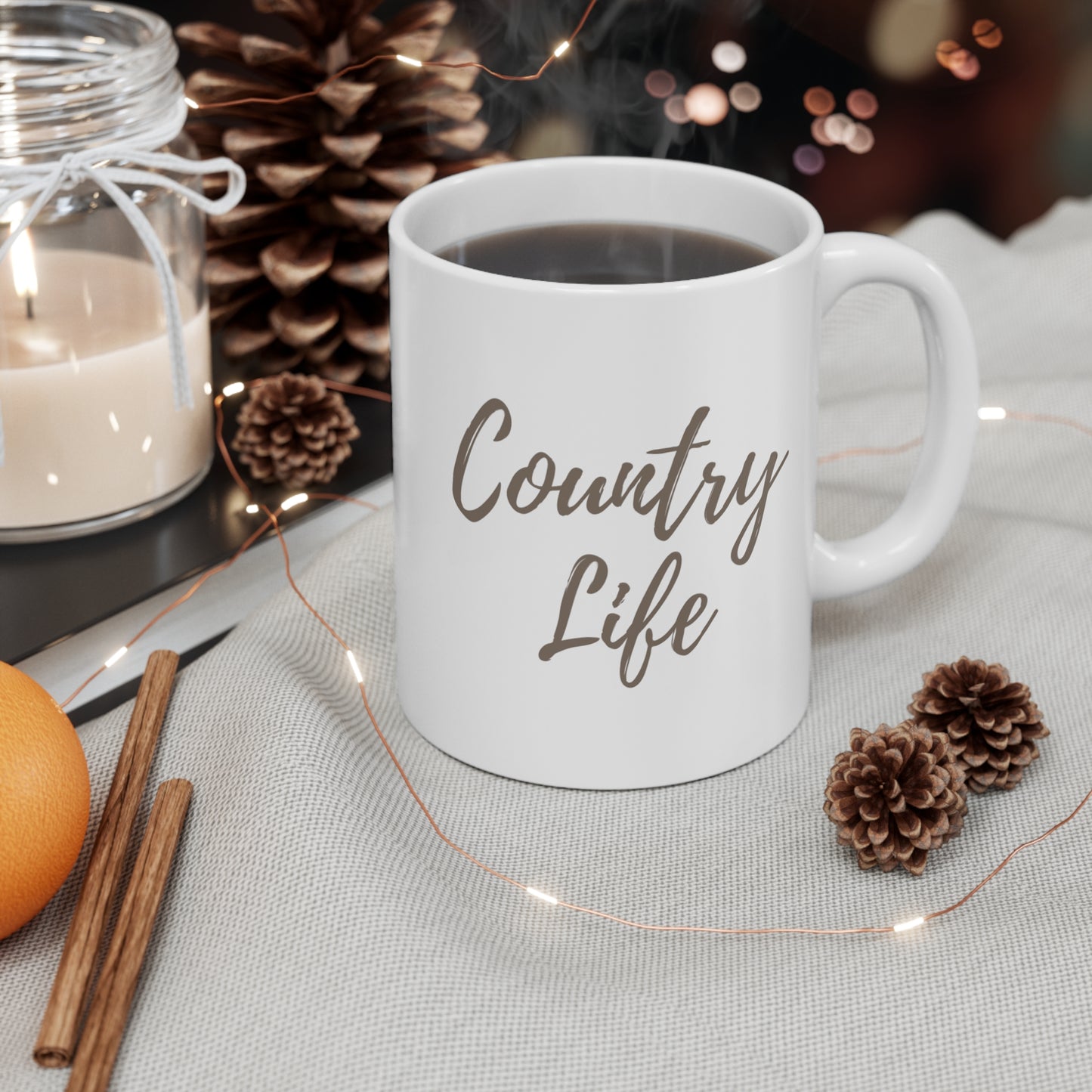 Western Mug, Country Life Mug, 11oz Mug, Windmill Mug, Country Mug, Simple Life