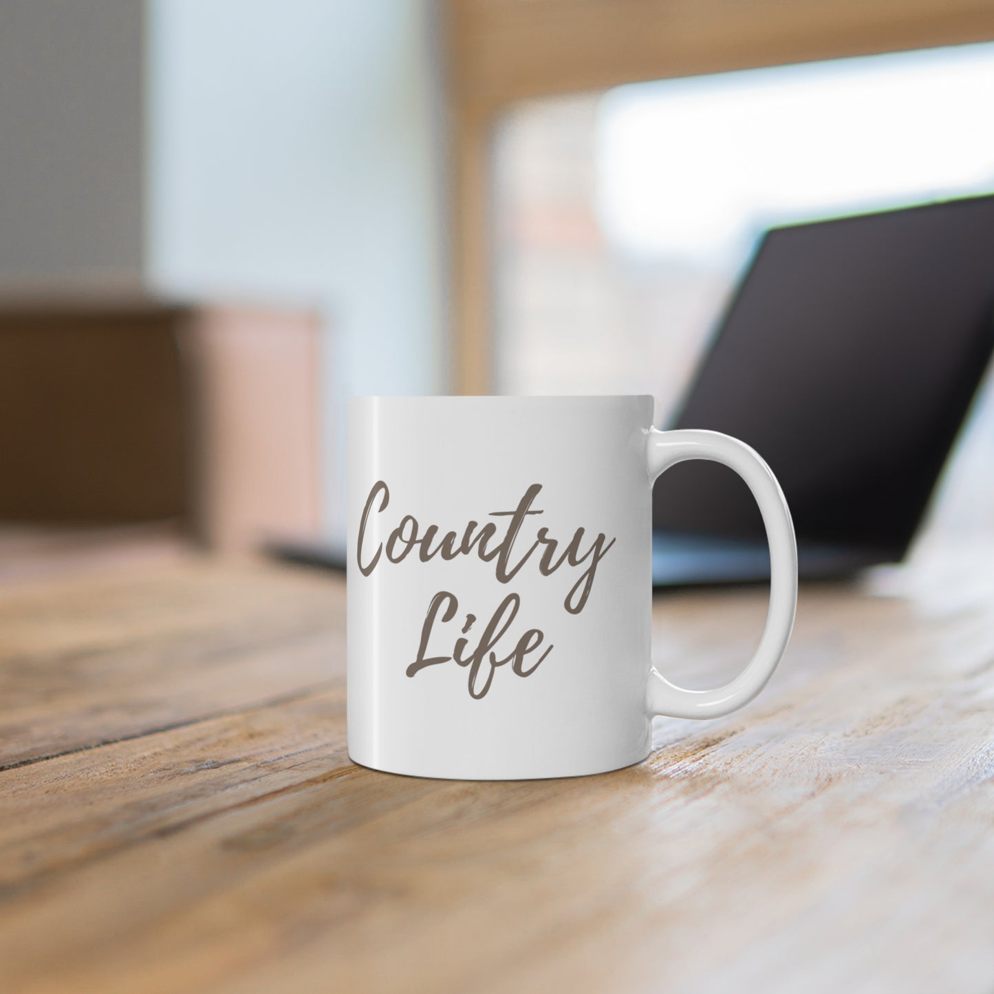 Western Mug, Country Life Mug, 11oz Mug, Windmill Mug, Country Mug, Simple Life