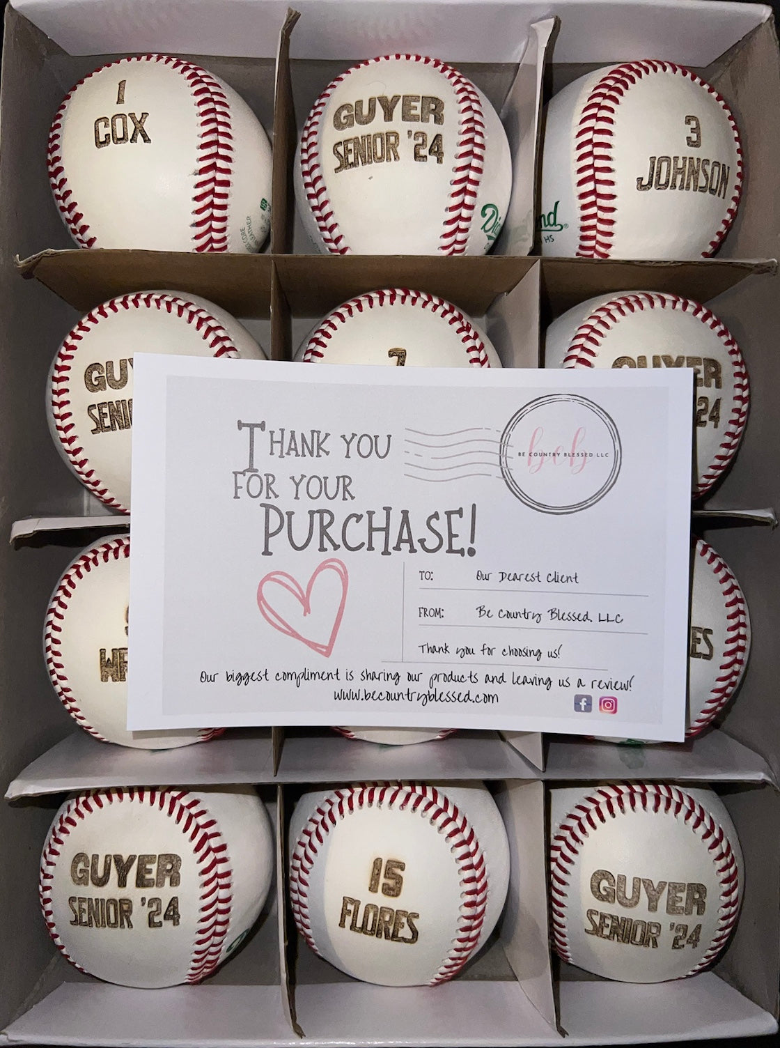 Personalized, Engraved, GameBall Baseball